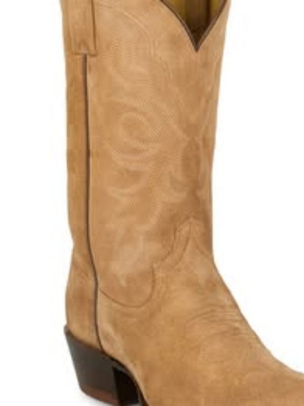 Tony Lama® (Men's 9.5 D) Plano® Suede Western Boots- $345 New